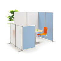 トーカイスクリーン EGシンプルパネル パーティション プリントシートブルー 高さ1700×幅900mm EG-1709MB 1枚