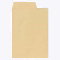 山櫻 クラフト封筒 角2 クラフトCoC 右1/3開封 85 20125675 1セット(1袋(100枚)×5)