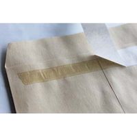 山櫻 口糊付きクラフト封筒 角5 クラフトCoC グット 70 20125677 1セット(1袋(100枚)×5)