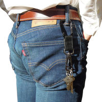 中林製作所 タフレーベル キーホルダー スイベル付 VEX-215 1個