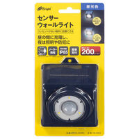 オーム電機 センサーウォールライト LT-SSL20DW3 06-3963 1個