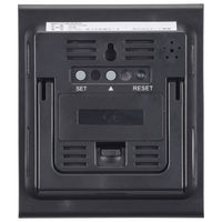 オーム電機 時計付き温湿度計 210BーK 08-1447 1個