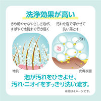 ペットキレイ 泡リンスインシャンプー 犬用 ニオイクリア 詰め替え用 大容量 450ml 1個 ライオンペット
