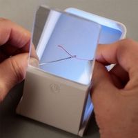 カクセー LEDライト付きスタンド式ルーペ 倍率3倍 CL-3L 1個