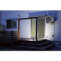 セーブ・インダストリー ソーラー式ガーデンライト 人感センサー付き SV-7442 1セット(3個)