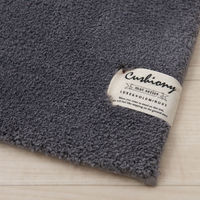 センコー SDS クッショニー 大判トイレマット 約70×70cm グレー BBC170111 1枚（直送品）