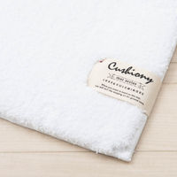 センコー SDS クッショニー 大判トイレマット 約70×70cm ホワイト BBC170111 1枚（直送品）