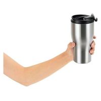 カクセー 真空二重ステンレスフタ付きタンブラー 380ml UC-06 1個（直送品）