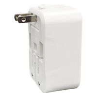 エアージェイ 海外用マルチコンセントACアダプター SL-185T WH 1台