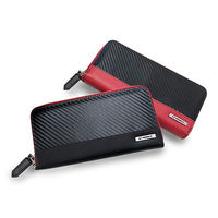 エアージェイ GT-MOBILEカーボンレザーラウンドファスナー長財布 RD GT-WL1RD 1個