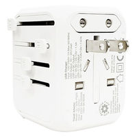 エアージェイ 海外用マルチコンセントACアダプター PD/QC対応 OL-309-PQ20 WH 1台