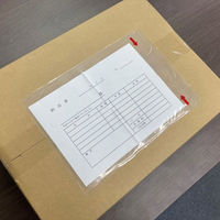 デリバリーパック 完全密封タイプ ミシン目付 全面糊 透明 A5用 PA-041T パピルスカンパニー 1セット（300枚入）（直送品）