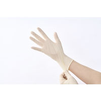 アイリスオーヤマ 使い捨て手袋 天然ゴム手袋 Lサイズ NR-100L 1箱（100枚入）