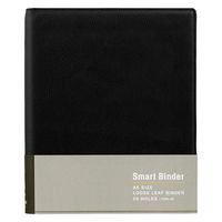 マルマン スマートバインダー A5 20穴 背幅24mm ブラック F291-05 1冊