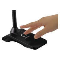 ジェントス ルミリオン 高演色デスクライトブラック DK-R269BK 1台