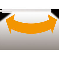 ジェントス ルミサス 高演色デスクライト広範囲タイプ DK-R270WH 1台