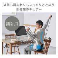 キングジム 肩甲骨ストレッチチェアー AHC020-BE 1個（直送品）