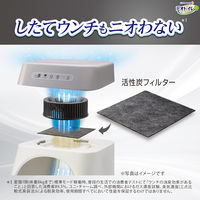 デオトイレ 脱臭ファン+ 専用取替フィルター 1枚入 3袋 ユニ・チャーム