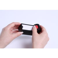 エイジ化成 簡単にめくれる付箋ケース 大 白 FU-L-WH 1セット（5個）