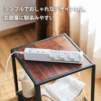 延長コード 電源タップ 12個口 1.8m 2P式 回転タップ USBポート付 ファーゴ ホワイト PT60112WH 1個