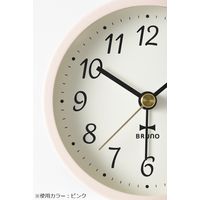 BRUNO（ブルーノ）置き時計 グレイッシュアラームクロック グレー BCA022-GY 1個