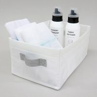 Sheersto ランドリー収納 ケースM タオル・ボトル収納 クリア 幅20×奥行30×高さ15cm 1個 東和産業