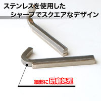 SOROU ステンレス マグネットフック 1個 レック