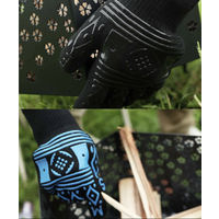 S'more（スモア）スモアのへっちゃら軍手 耐火グローブ ブラウン 1個