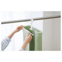 コンパクト回転式 くるくるハンガー タオル干し 物干し 1個 コジット