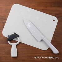 Nyammy ニャミー ねこのやわらかまな板 ウォームグレー 1個 貝印