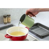 フッ素コート 活性炭油ろ過ポットWミニ 0.55L 1個