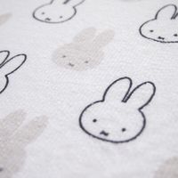 WH顔だけミッフィー マイクロファイバー 吸水水切りマット 30×40cm ホワイト 1枚 オカトー