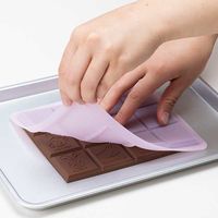 たべっ子どうぶつ シリコーン 板チョコ型 1個 貝印