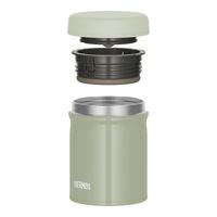 サーモス 真空断熱スープジャー 500ml カーキ JEB-500 KKI 1セット（12個）