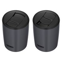 サーモス 真空断熱タンブラー 300ml ダークグレー JDP-301 DGY 1セット（12個）