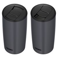 サーモス 真空断熱タンブラー 500ml ダークグレー JDP-501 DGY 1セット（12個）