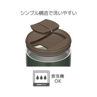 サーモス 真空断熱タンブラー 500ml フォレストグリーン JDP-501 FG 1個