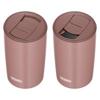 サーモス 真空断熱タンブラー 400ml ミルクブラウン JDP-401 MBW 1セット（12個）