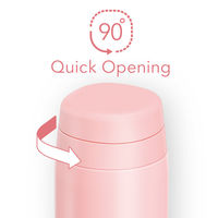 サーモス（THERMOS） 真空断熱ケータイマグ 350ml シェルピンク 食洗機対応 JOR-350 SPK 1個