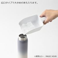 BRUNO（ブルーノ）軽量ステンレス スクリューボトル トール 480ml MORNING 保温保冷 BHK259-MNG 1個