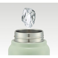 スクリューハンドマグボトル 500ml くすみグリーン 水筒 携帯マグボトル STSC5 1個 スケーター