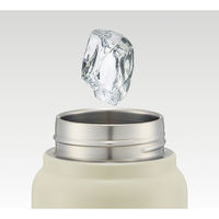 スクリューハンドマグボトル 500ml くすみグレー 水筒 携帯マグボトル STSC5 1個 スケーター