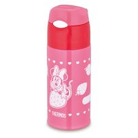サーモス（THERMOS）真空断熱ストローボトル ミニー ストロベリーピンク 400ml FHL-403FDS SBP 1個 キッズ ディズニー