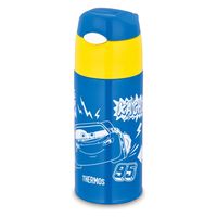 サーモス（THERMOS）真空断熱ストローボトル カーズ レッド 400ml FHL-403FDS R 1個 キッズ