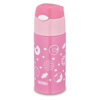 サーモス（THERMOS）真空断熱ストローボトル パープルピンク 400ml FHL-403F PL-P 1個 キッズ