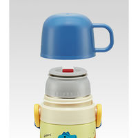 スケーター 子供用 抗菌 2WAY ステンレスボトル 保温・保冷 水筒 350ml ディノサウルス ピクチャーブック 恐竜 1個