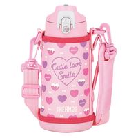 サーモス（THERMOS）真空断熱2ウェイボトル ピンクホワイト 600ml FJJ-601WF PKW 1個 スポーツ