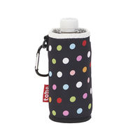 スタンディング ボトルカバー フック ドットブラック 350ml 1個 トーン