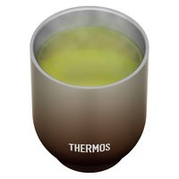 サーモス（THERMOS）真空断熱カップ ブラウン 240ml JDT-240 BW 1個