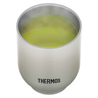 サーモス（THERMOS）真空断熱カップ ライトグレー 240ml JDT-240 LGY 1個
